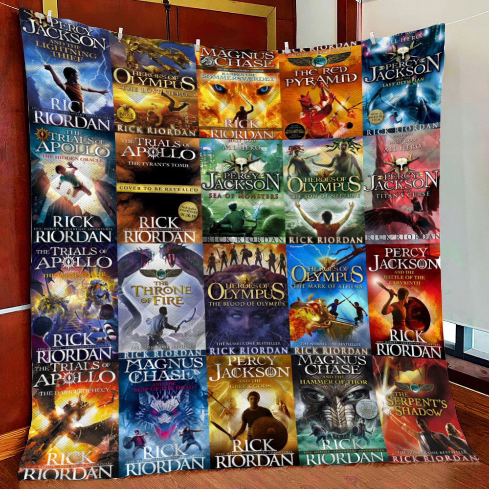 Rick Riordan Fleece Blanket Quilt Blanket For Bed
