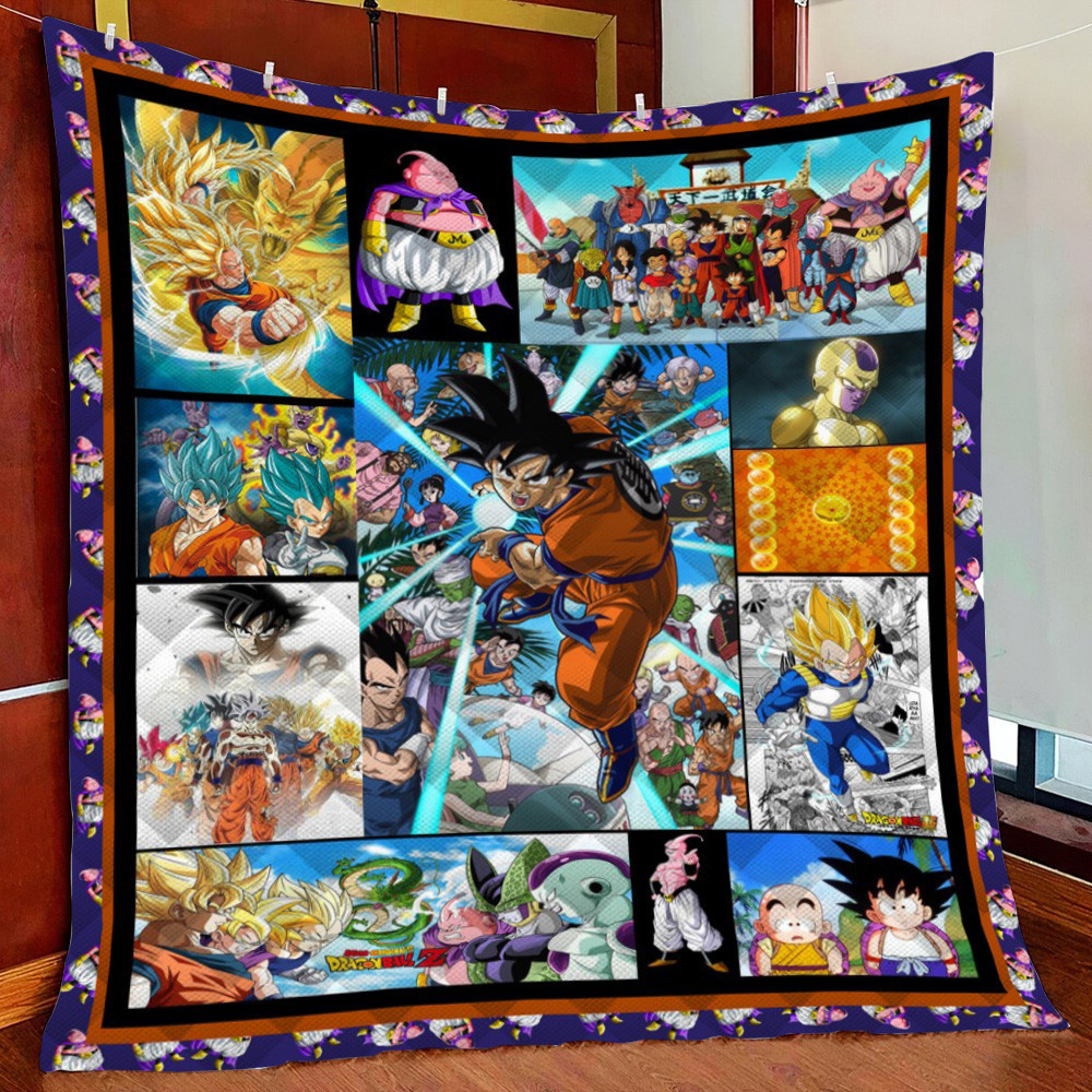 Dragonball Z Premium Fleece Blanket Quilt Blanket