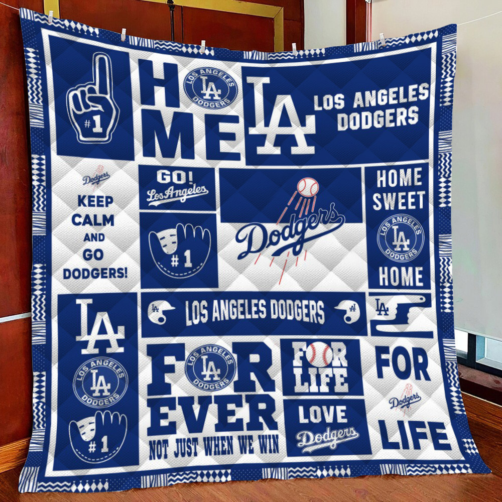 Los Ang Dod Fleece Blanket Quilt Blanket