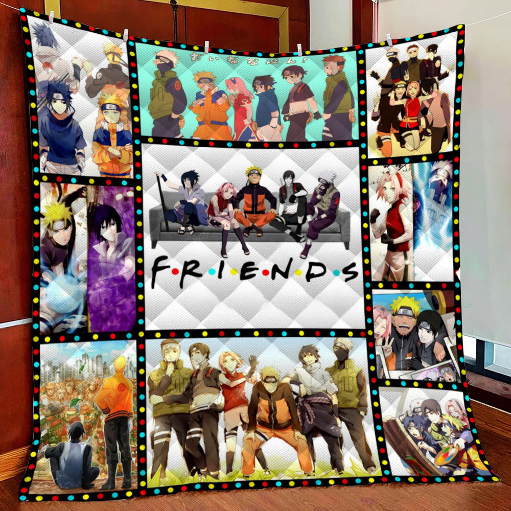 Naruto Fri Fleece Blanket Quilt Blanket For Bed