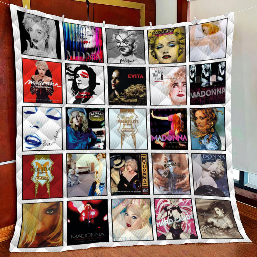Madonna Al Fleece Blanket Quilt Blanket