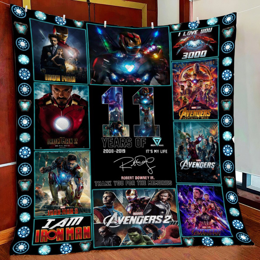 Ironman Aven Fleece Blanket Quilt Blanket