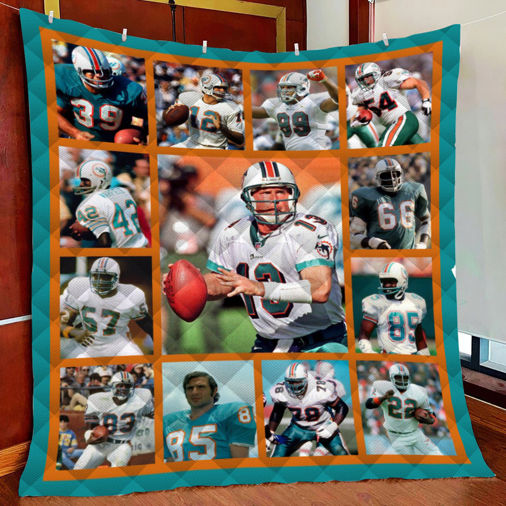Miami Dolp Leg Fleece Blanket Quilt Blanket