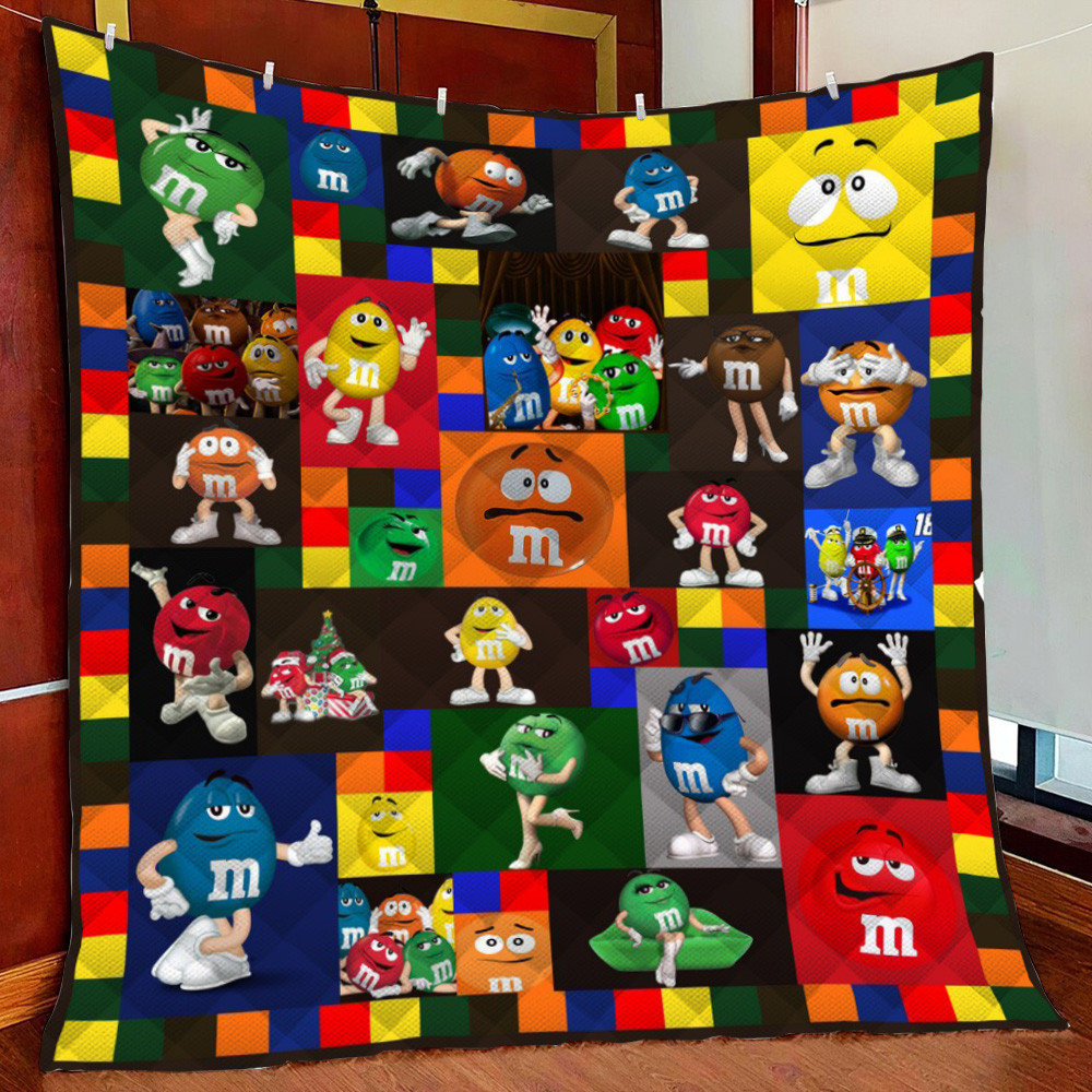 M&Amp;M Fabric 3D Fleece Blanket Quilt Blanket