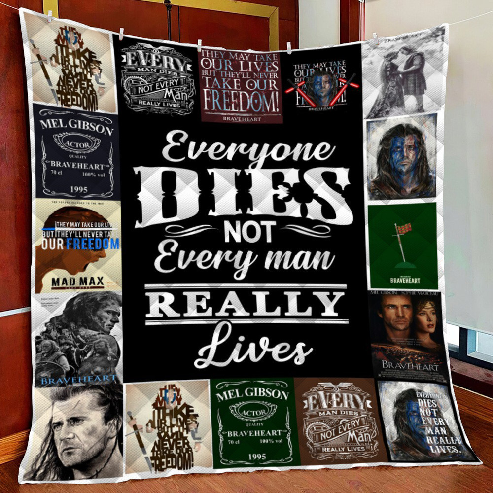 Braveheart Fleece Blanket Quilt Blanket