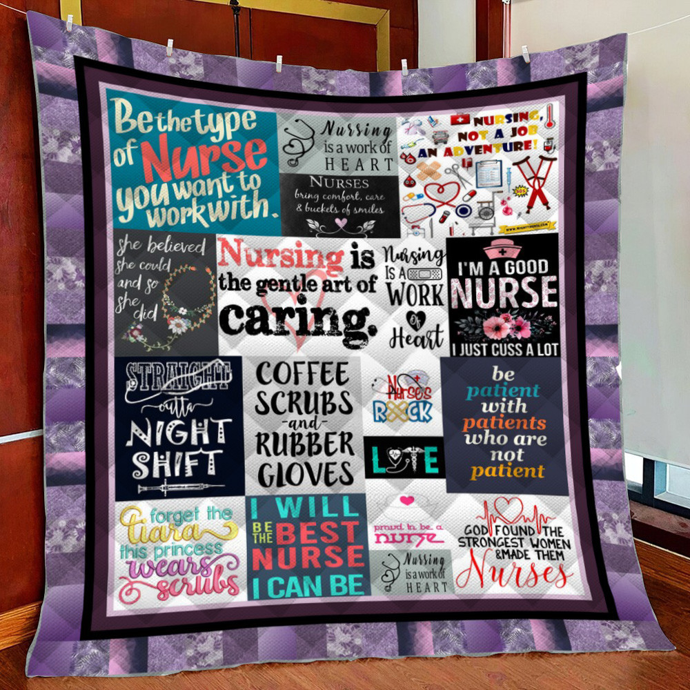 in The Gentle Art Of Caring Fleece Blanket Quilt Blanket