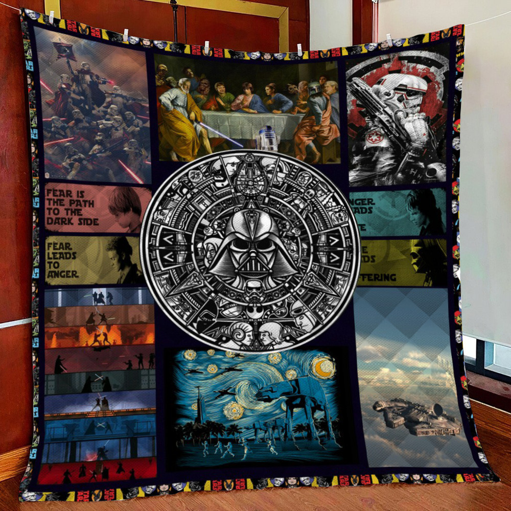 My Dark World Fleece Blanket Quilt Blanket For Bed