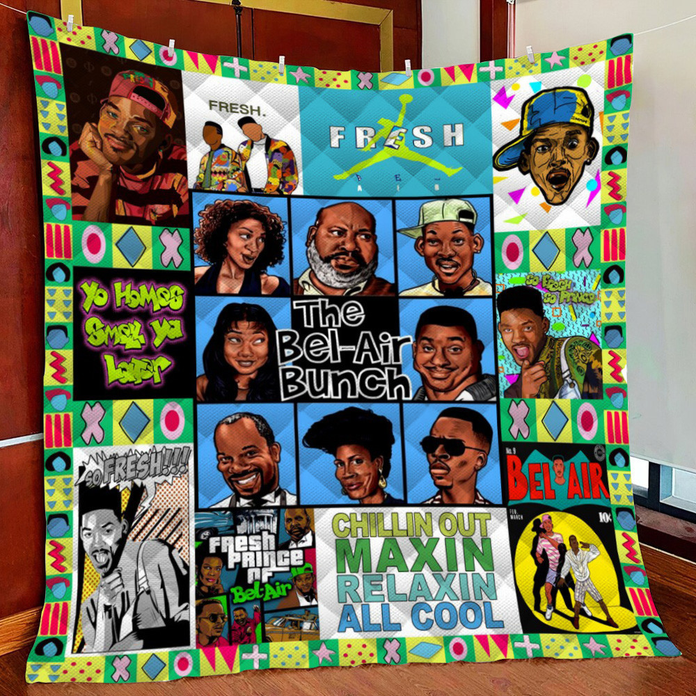 h Prince Of Bel Air Fleece Blanket Quilt Blanket