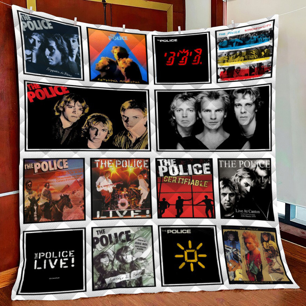 The Police Fleece Blanket Quilt Blanket
