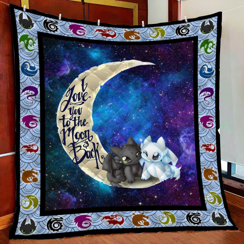 How To Train Your Dragon Fleece Blanket Quilt Blanket