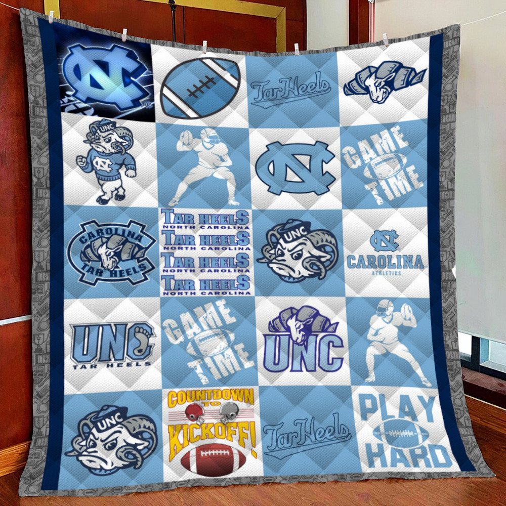 North Carolina Tar H Fleece Blanket Quilt Blanket