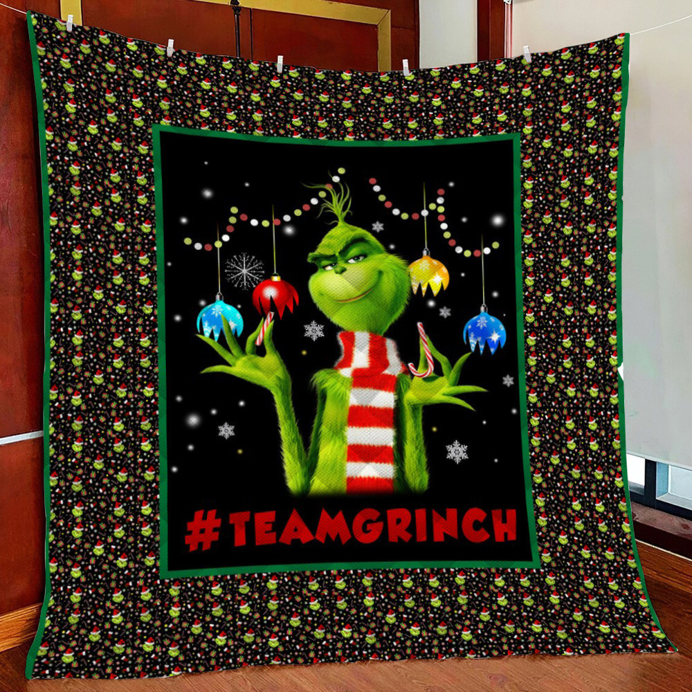 Grinch Blanket For King Fleece Blanket Quilt Blanket