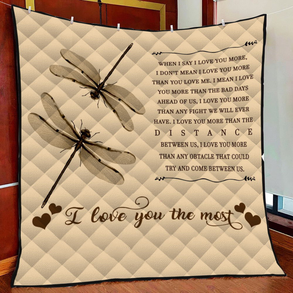 Dragonfly Lovet Fleece Blanket Quilt Blanket