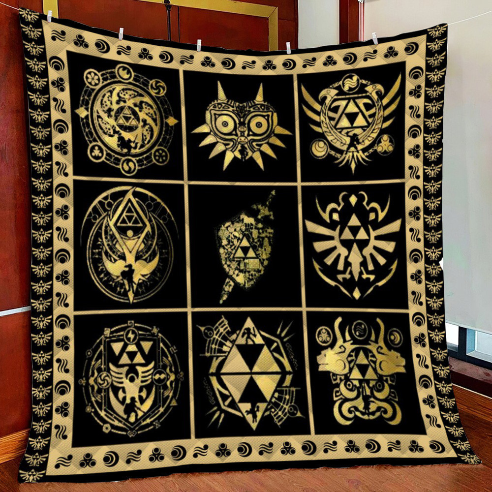 The Legend Of Zelda ???? Fleece Blanket Quilt Blanket