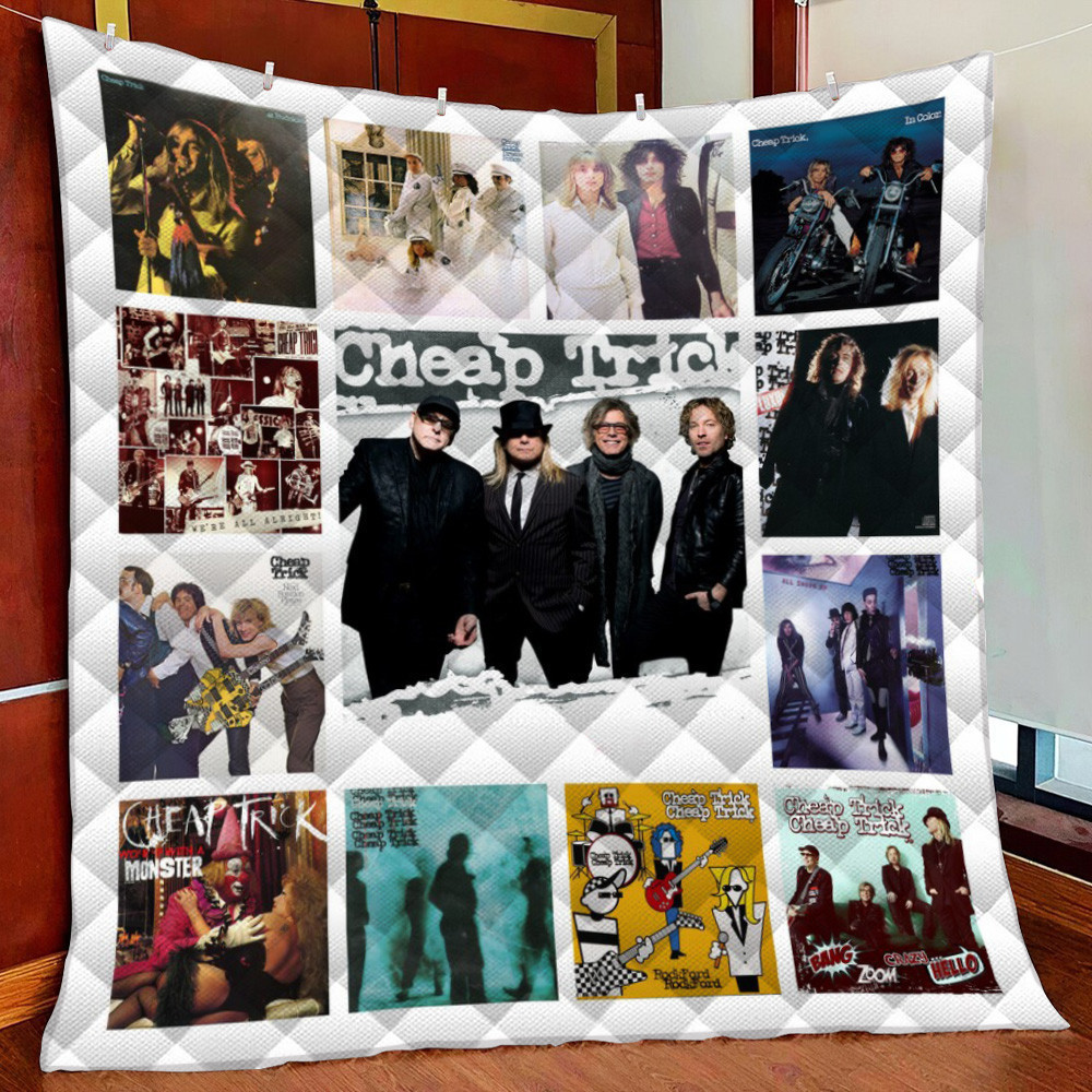 Cheap Trick Fleece Blanket Quilt Blanket