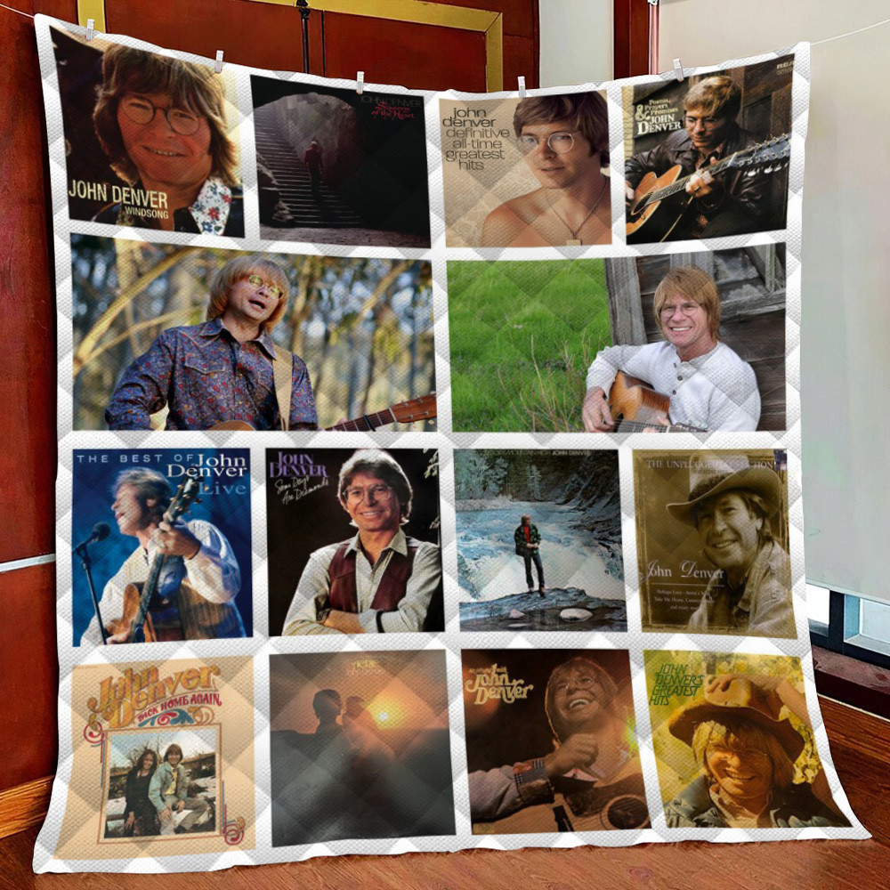 John Denver Al Fleece Blanket Quilt Blanket
