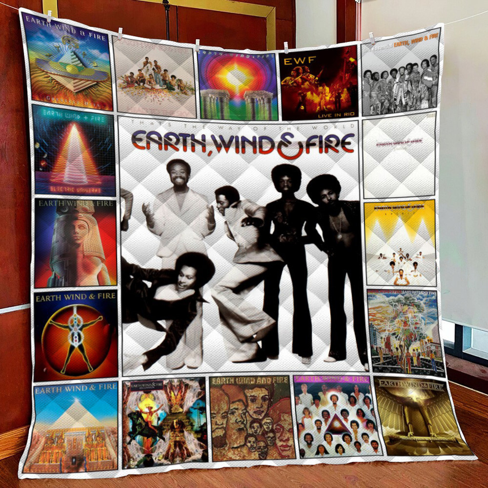 Earth Wind &Amp; Fire Fleece Blanket Quilt Blanket