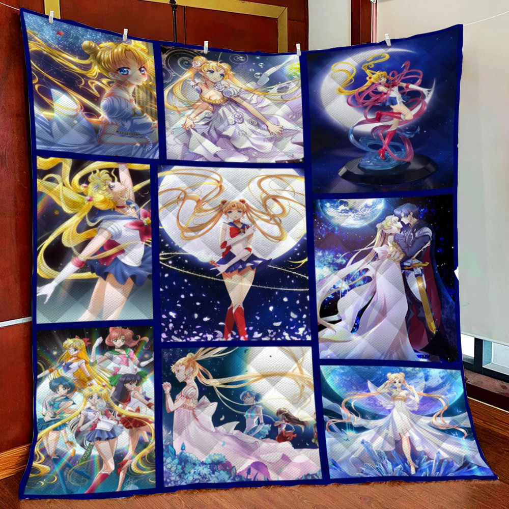 Sailor Moon Fleece Blanket Quilt Blanket