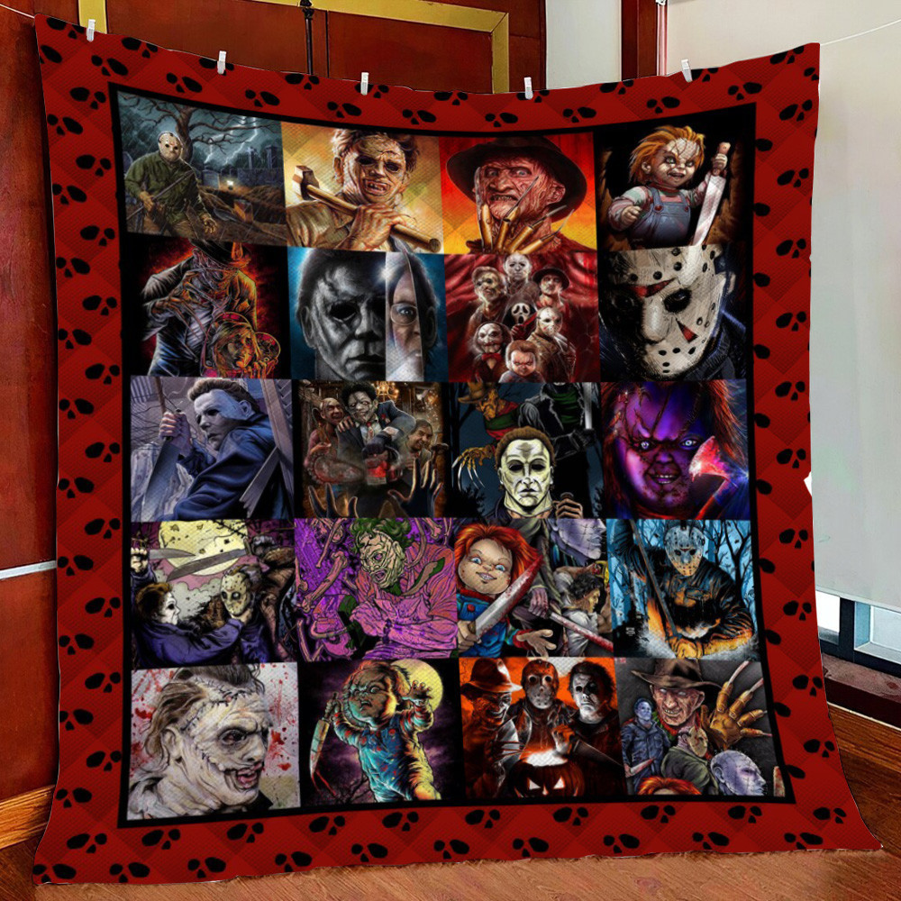 Horror Mo 04 Fleece Blanket Quilt Blanket
