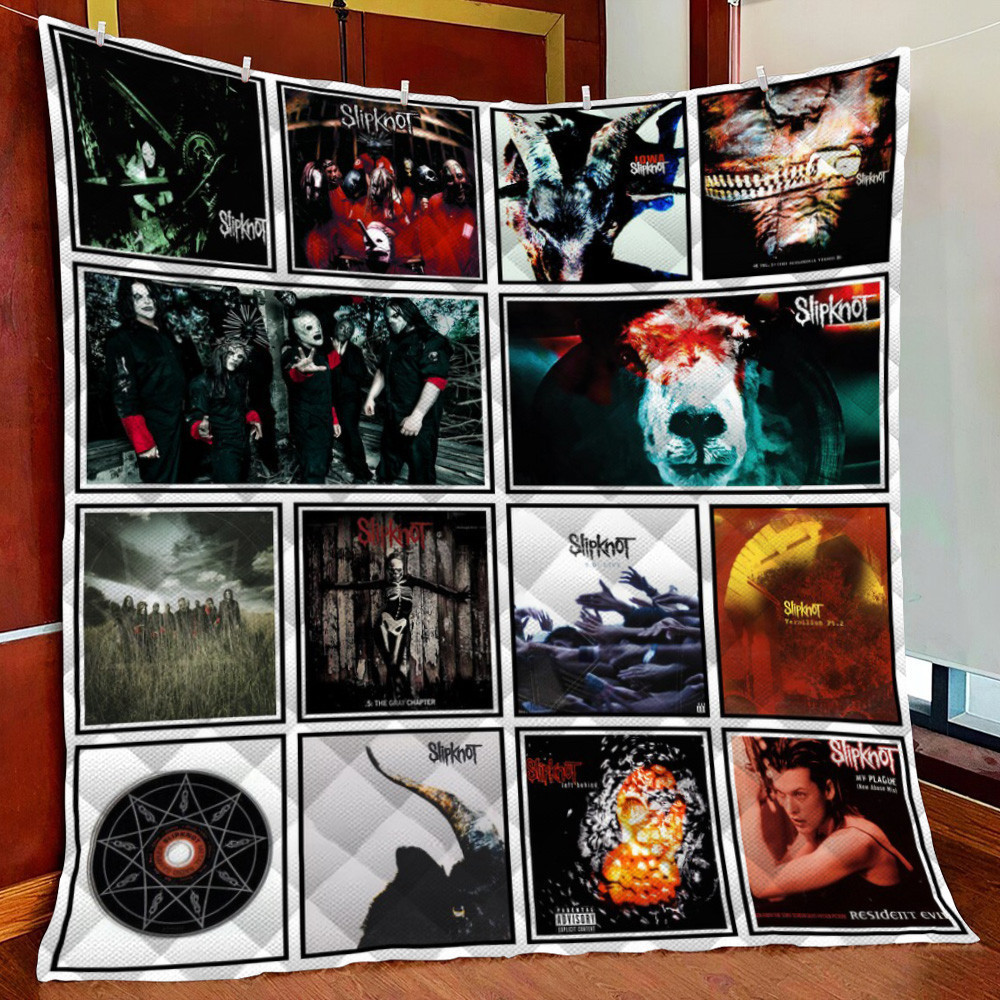 Slipknot Fleece Blanket Quilt Blanket
