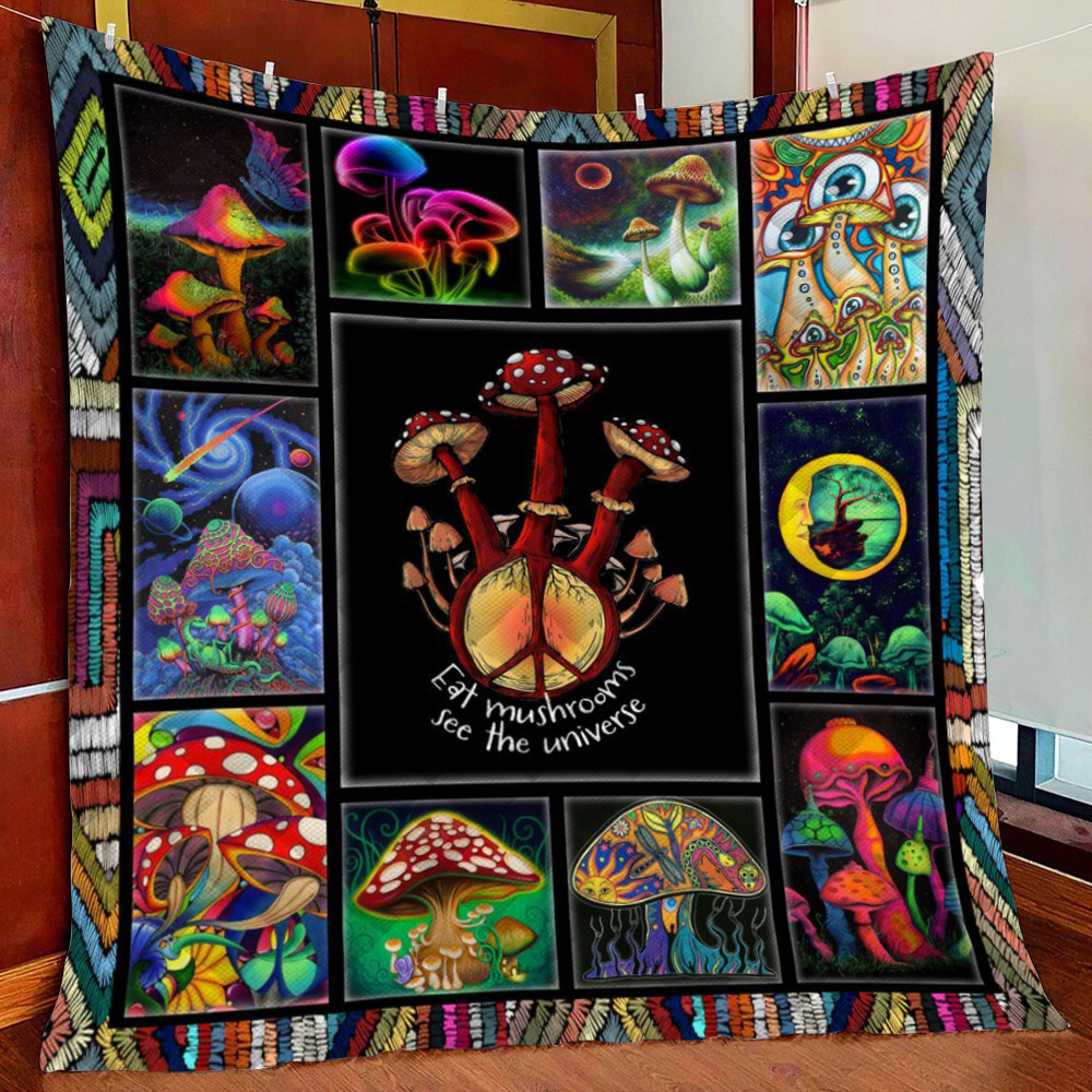Eathr See The Unie Fleece Blanket Quilt Blanket