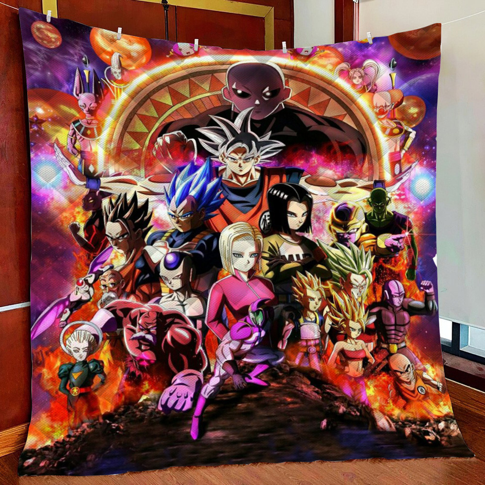Dragonball X Aven Fleece Blanket Quilt Blanket