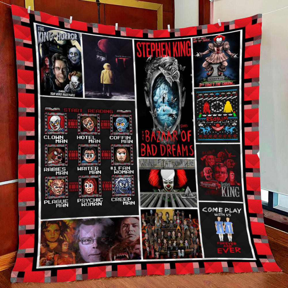 Stephen King Blanket Fleece Blanket Quilt Blanket