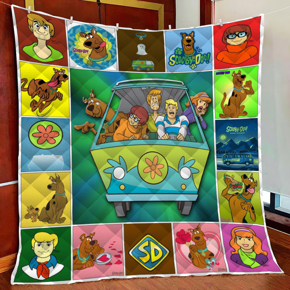 Scooby-Doo Fleece Blanket Quilt Blanket