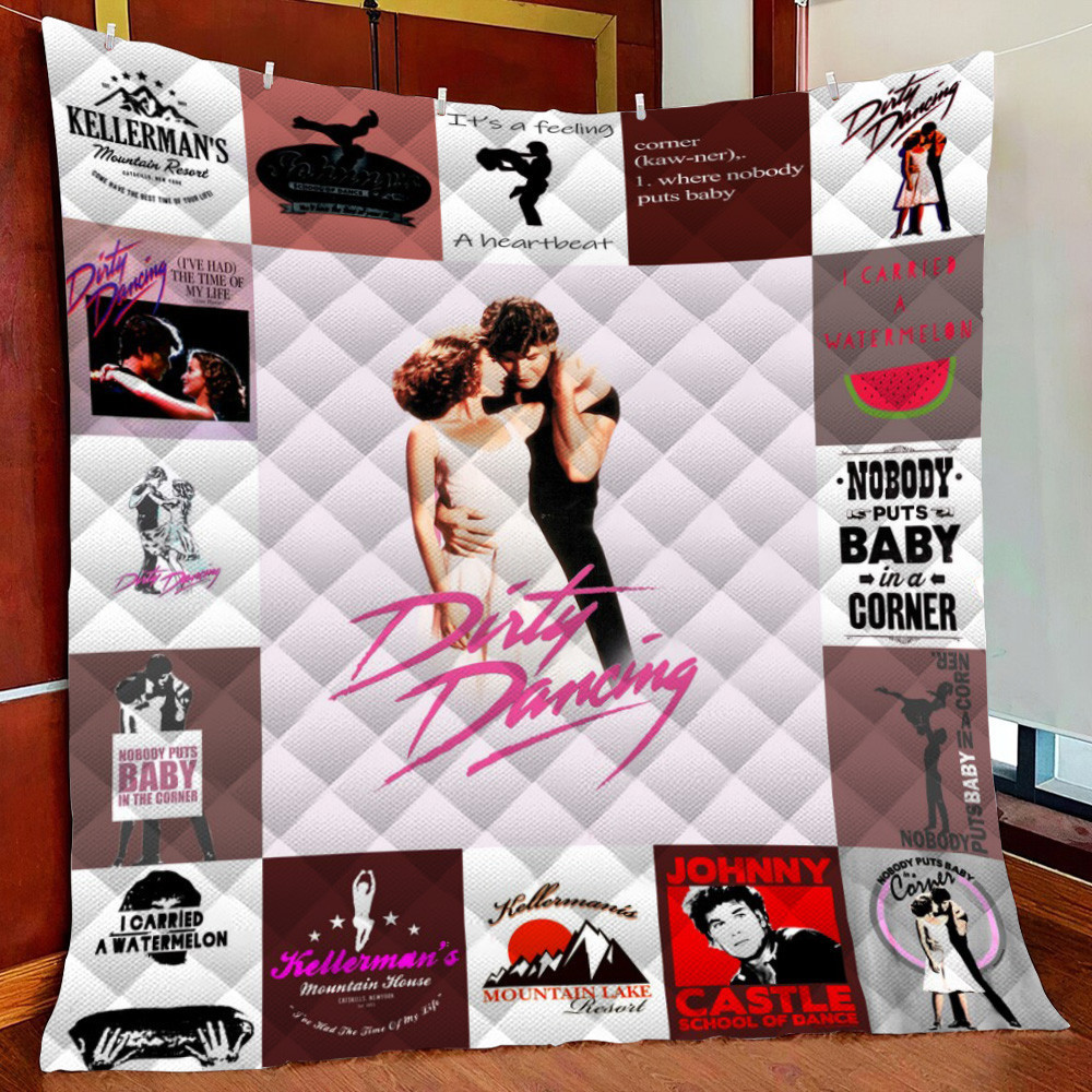 Dirty Dancing Fleece Blanket Quilt Blanket