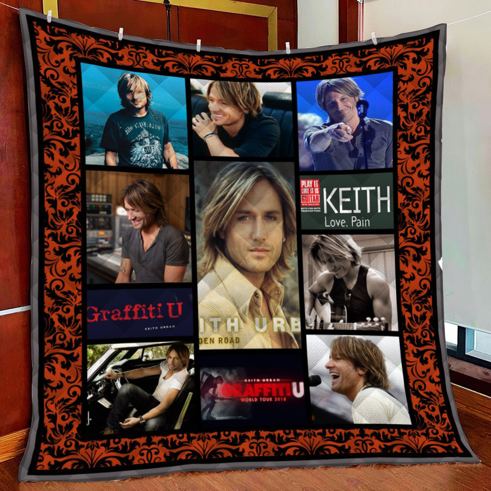 Keith Urban Fleece Blanket Quilt Blanket