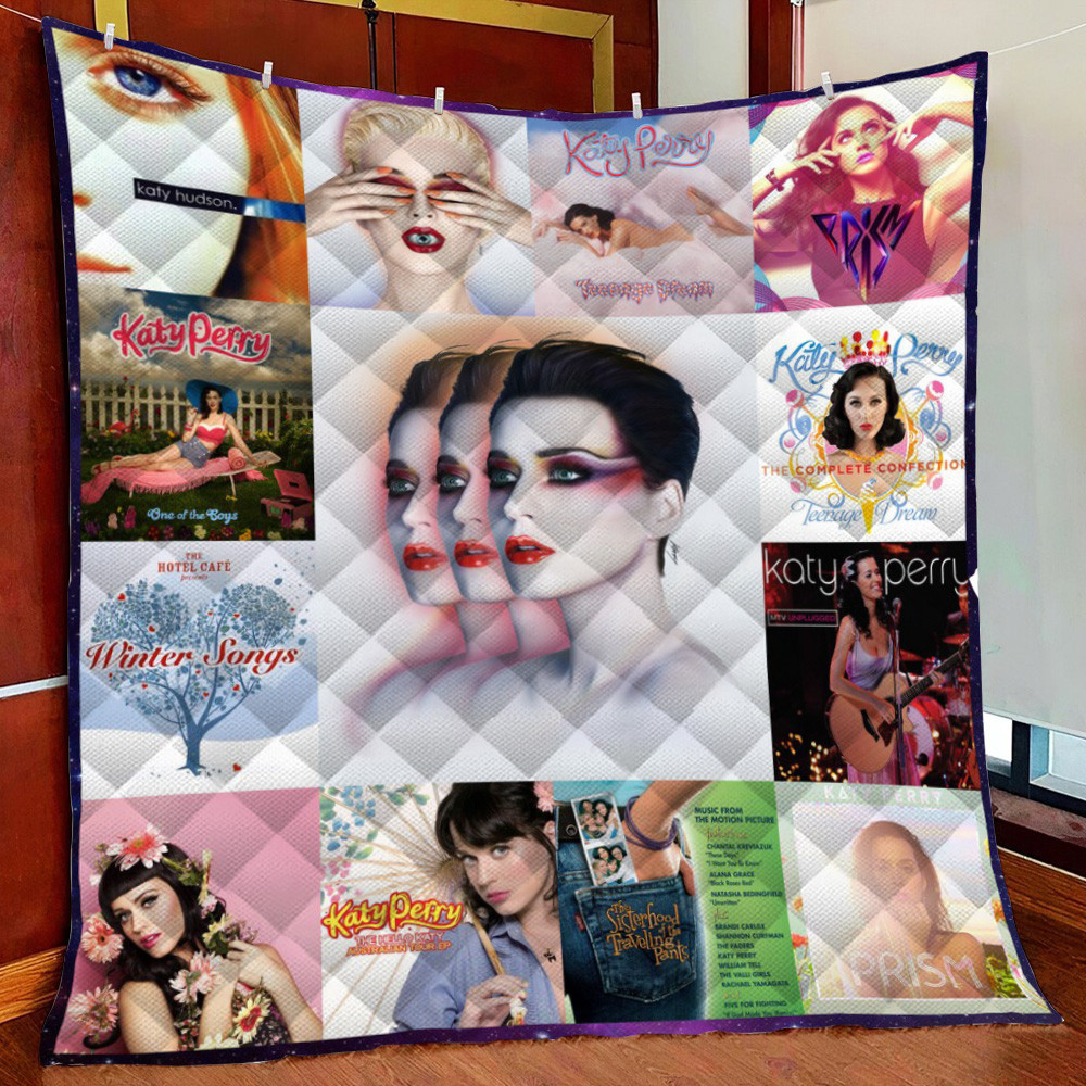 Katy Perry Fleece Blanket Quilt Blanket