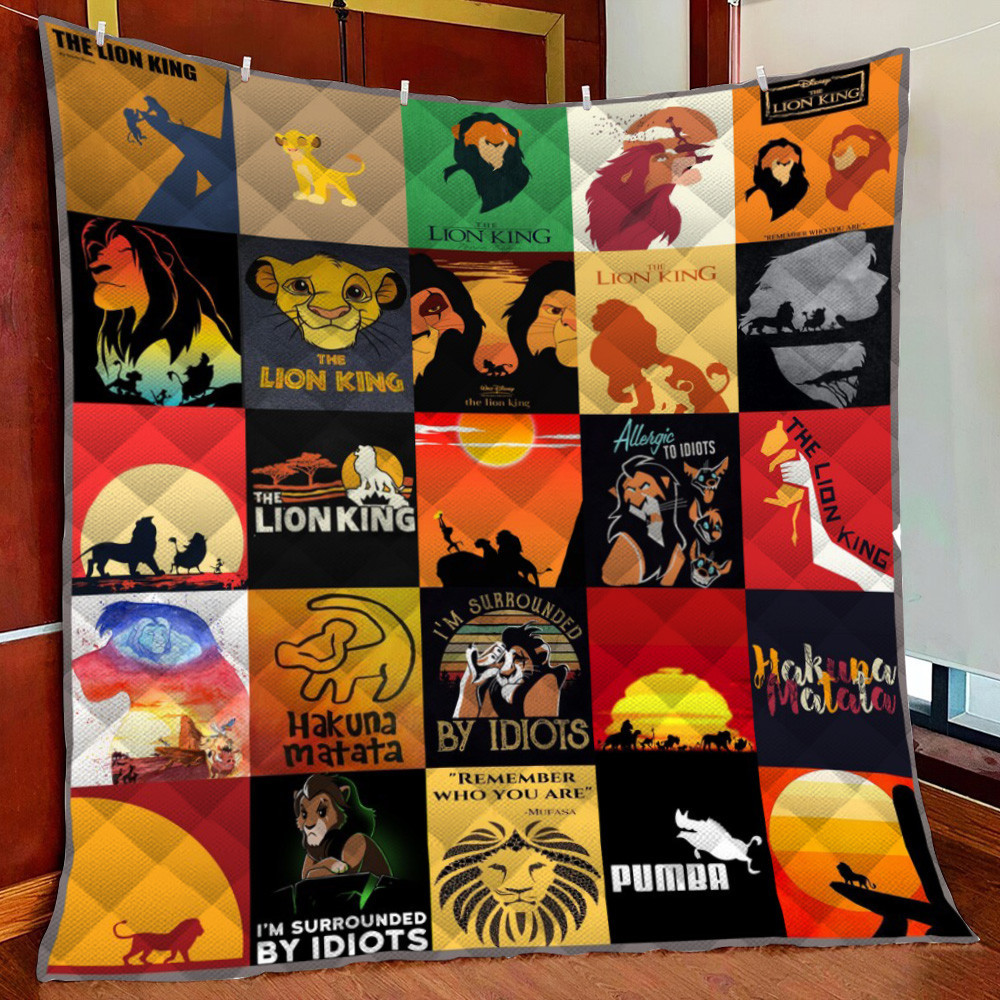 The Lion King Fleece Blanket Quilt Blanket For Bed