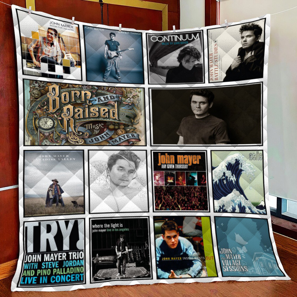 John Mayer Fleece Blanket Quilt Blanket For Bed