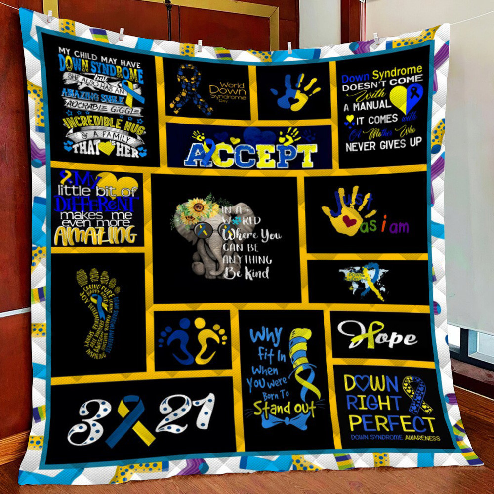Doyndrome Fleece Blanket Quilt Blanket