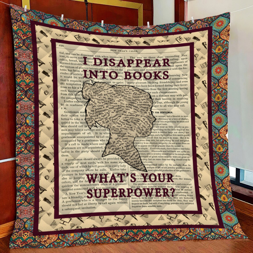 Iappear Into B Fleece Blanket Quilt Blanket