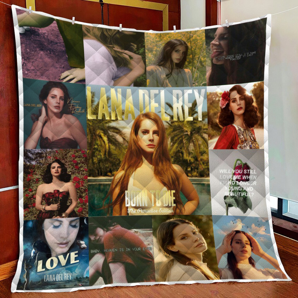 Lana Del Rey Album Fleece Blanket Quilt Blanket
