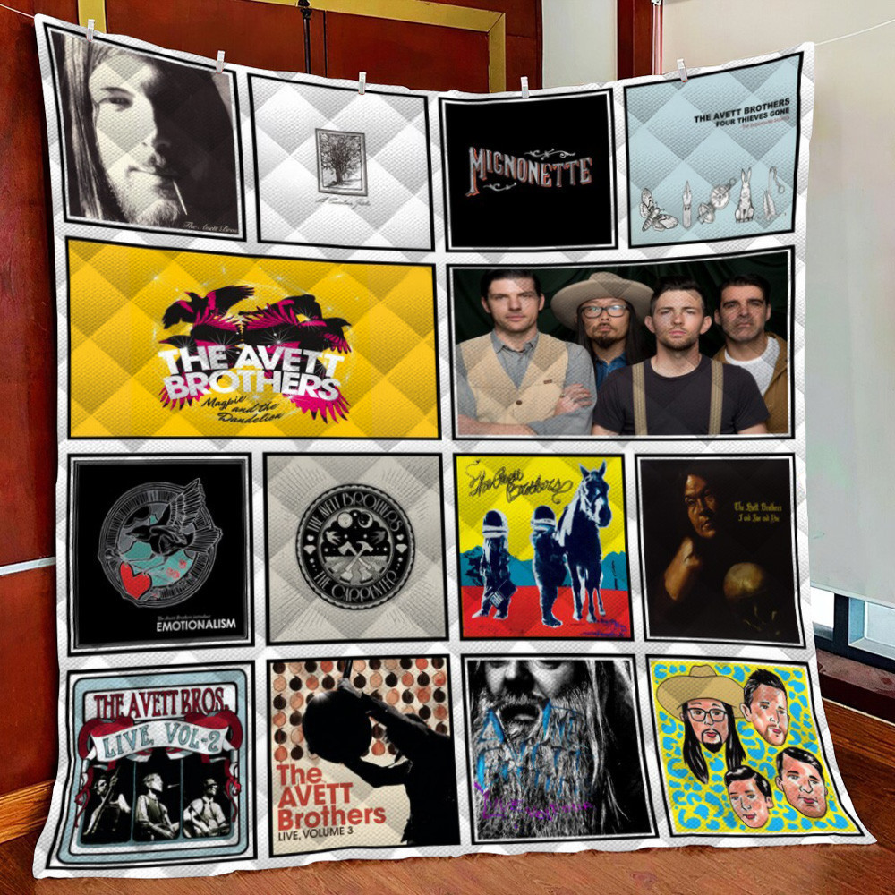 The Avett Brot Fleece Blanket Quilt Blanket For Bed