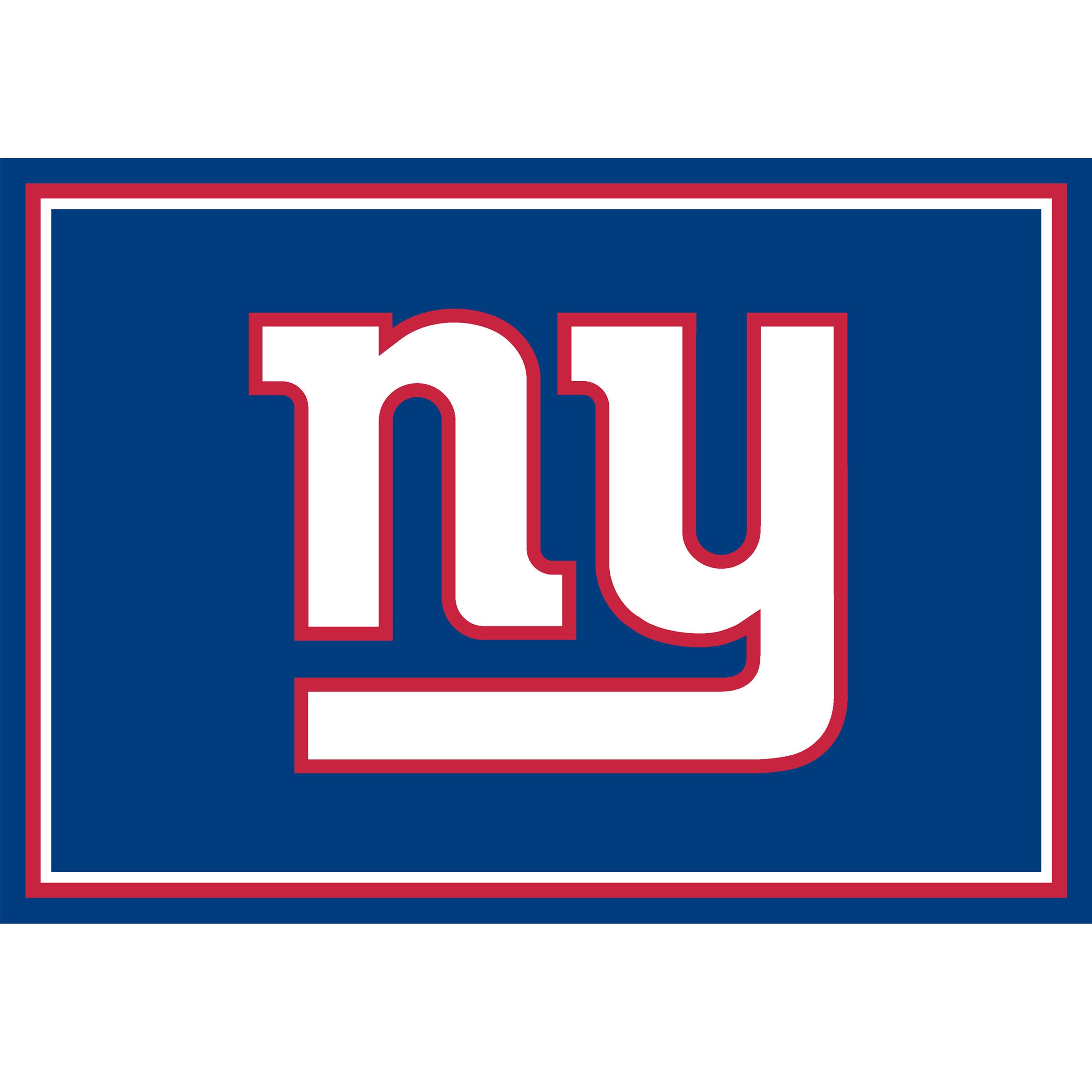 Nfl New York Giants Entry Mat And Area Rug 