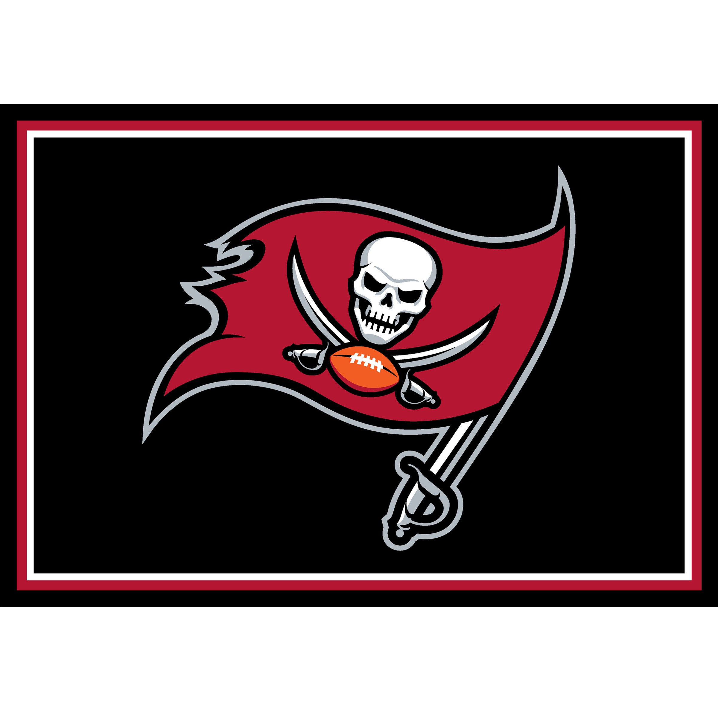 Nfl Tampa Bay Buccaneers Entry Mat And Area Rug 
