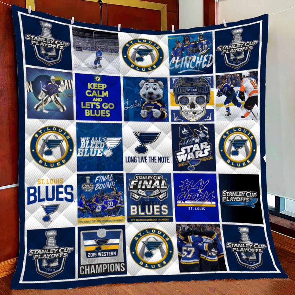 St. L B Ver2 Fleece Blanket Quilt Blanket