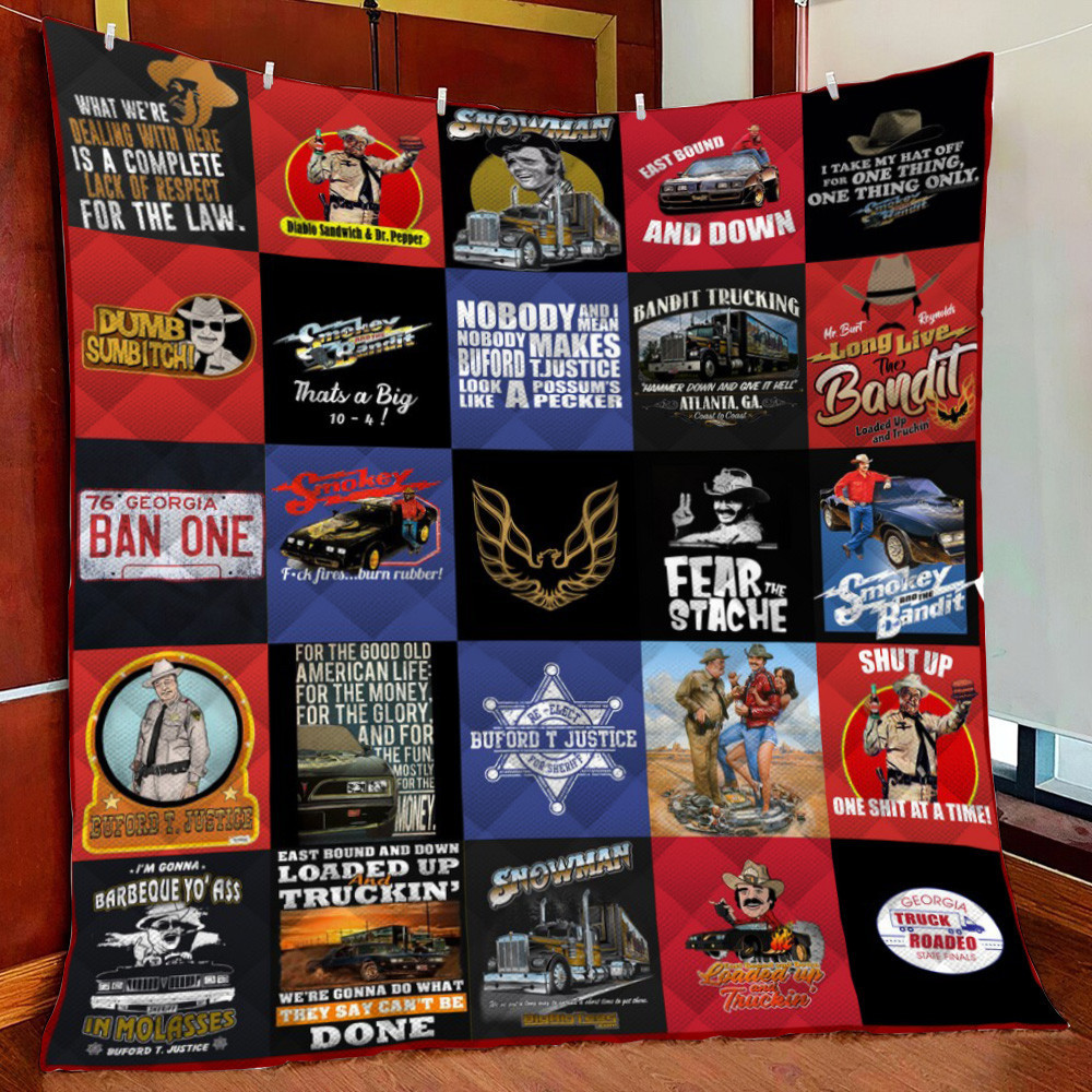 Dd mokey And The Bandit Fleece Blanket Quilt Blanket