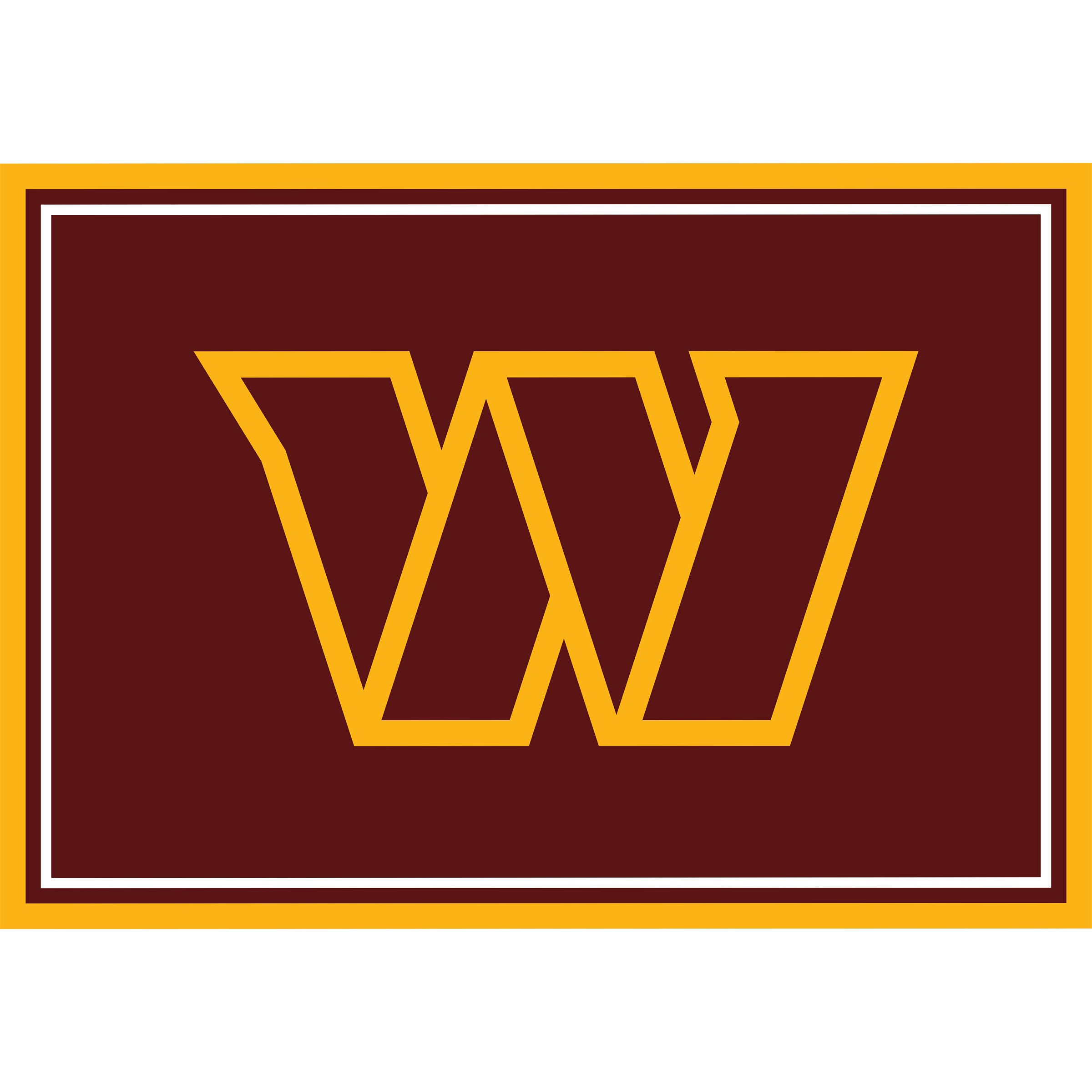 Nfl Washington Commanders Entry Mat And Area Rug 