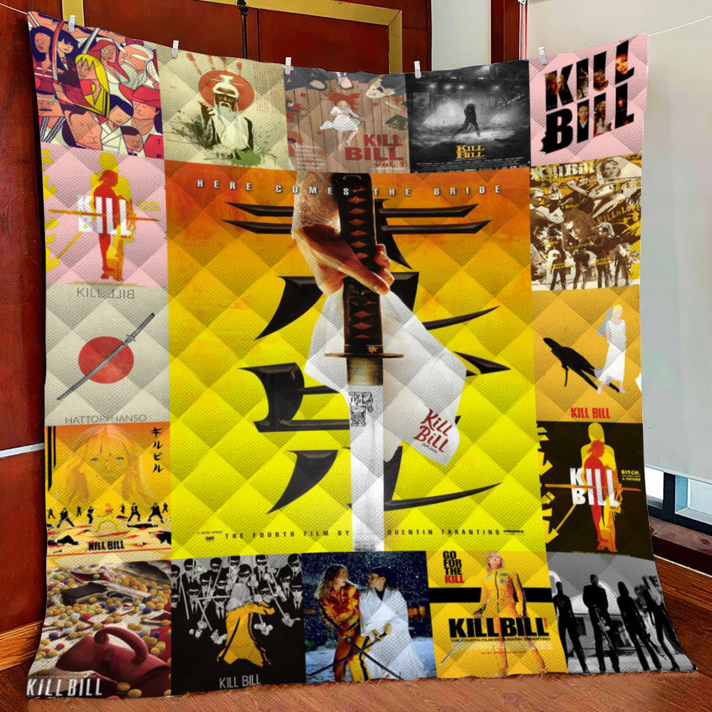 Kill Bill Fleece Blanket Quilt Blanket