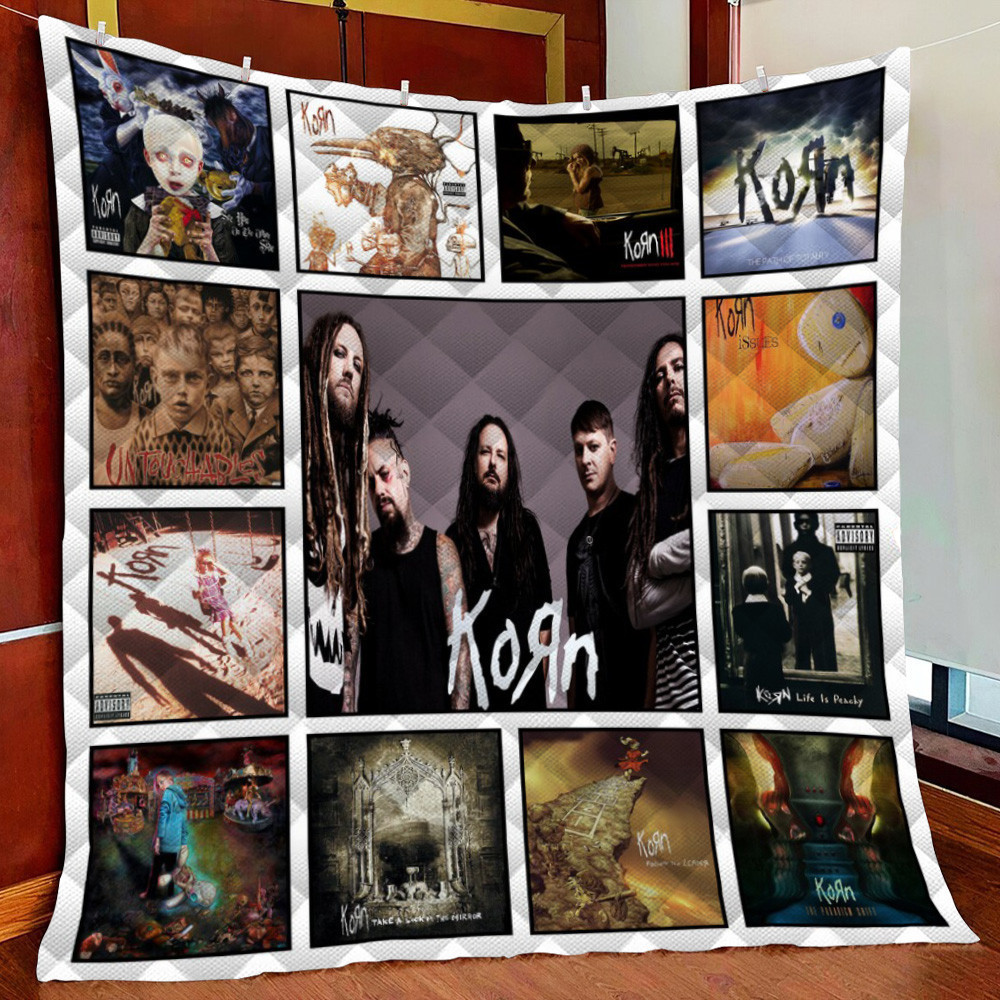 Korn Album 1 Fleece Blanket Quilt Blanket