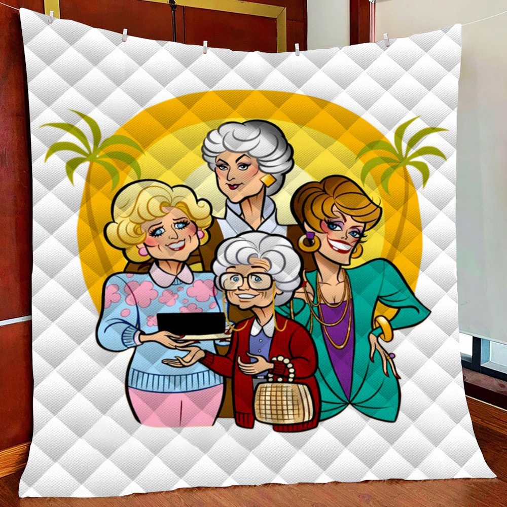 The Golden Gfleece Blanket Quilt Blanket