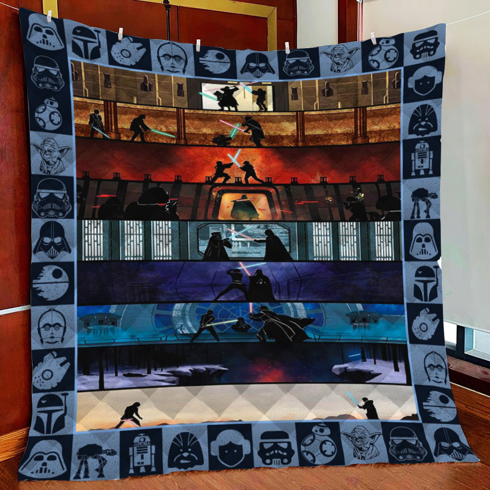 Star 9 Mo Art Fleece Blanket Quilt Blanket