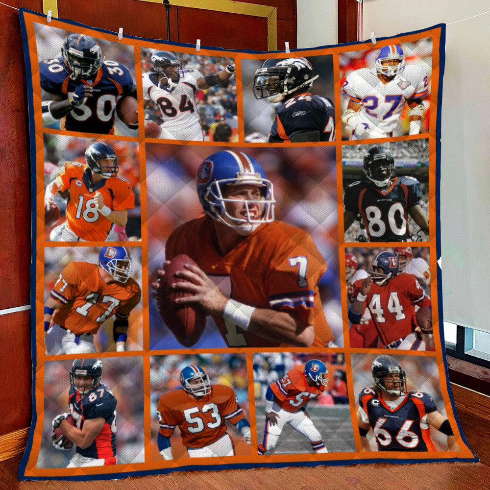 Denver Bro Leg Fleece Blanket Quilt Blanket