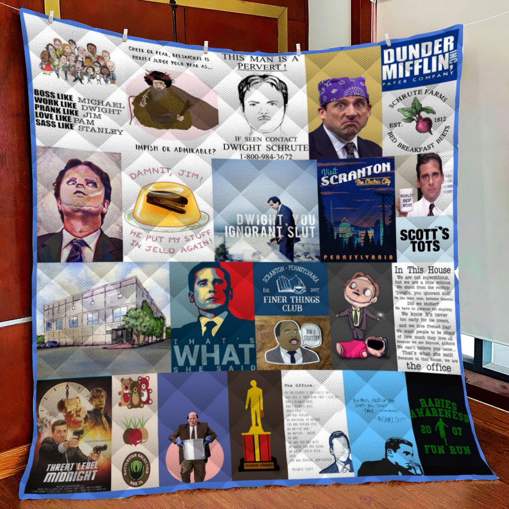 The Office Qu Fleece Blanket Quilt Blanket For Bed