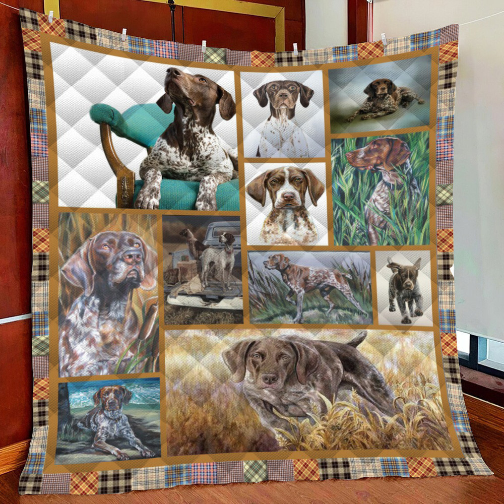Germhorthaired Pointer Fleece Blanket Quilt Blanket For Bed