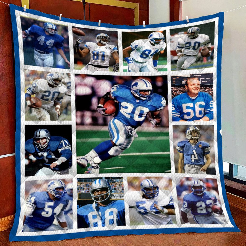 Detroit L Leg Fleece Blanket Quilt Blanket